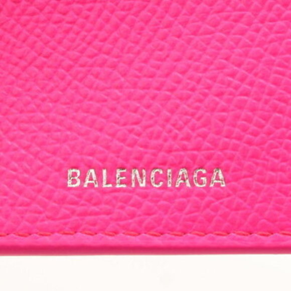 Balenciaga BB Mini Wallet Folding Pink - Picture 5 of 8